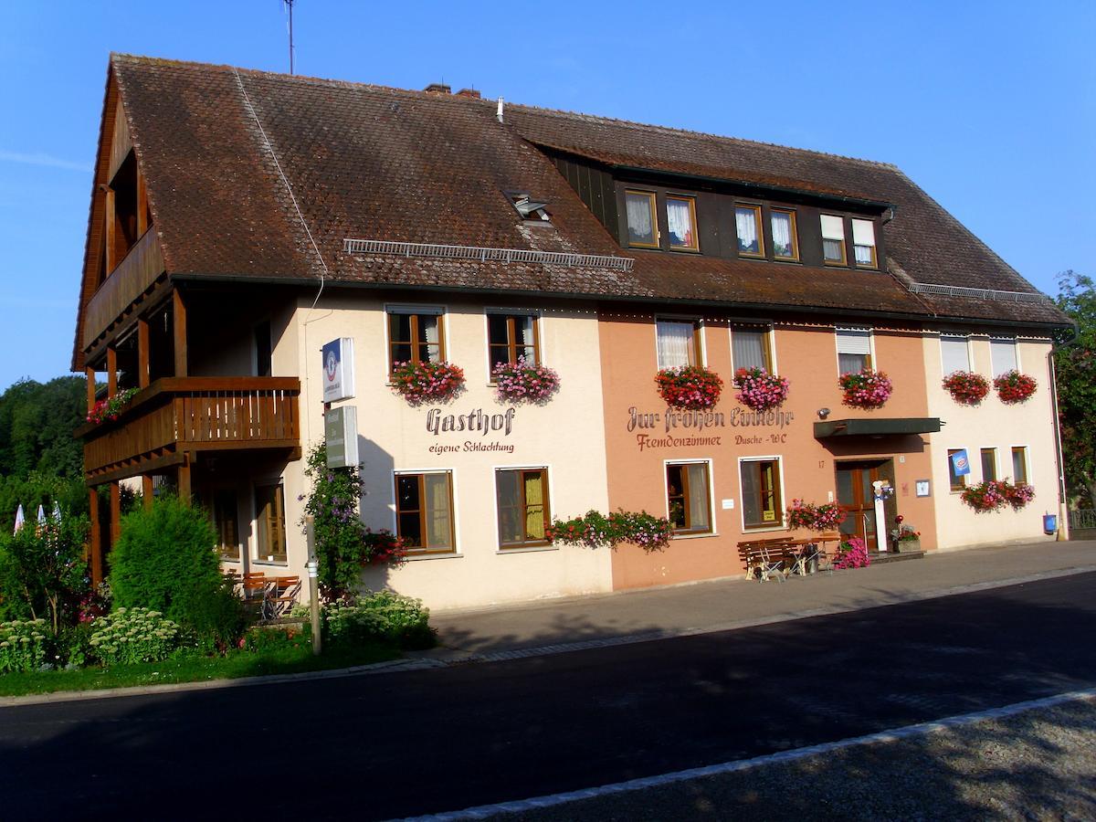 Reichardsroth Gasthof Zur Frohen Einkehr מראה חיצוני תמונה